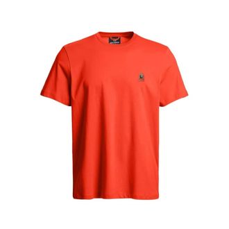 Parajumpers T-Shirts, male, Red, Size: XL Super Easy Jersey T-Shirt