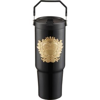 Juicy Couture Flip Flow 30-Ounce Stainless Steel Tumbler in Black at Nordstrom Rack
