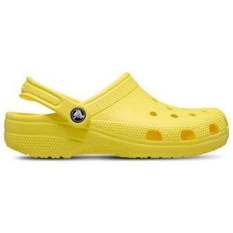 Crocs Mens Classic Clogs - Shoes Cyber Yellow/Cyber Yellow Size 10.0