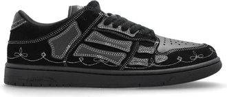 Amiri Skel Top Low - Heren - Sneakers - Zwart - 43 EU - Leer - Schoenen