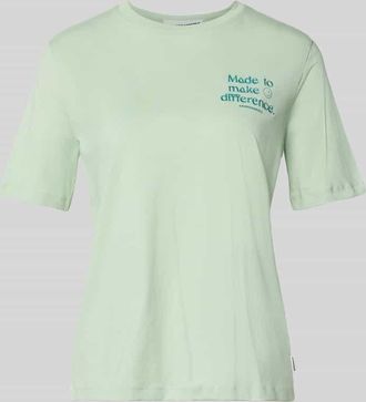 Armedangels Armedangels Regular Fit T-Shirt aus reiner Bio-Baumwolle Modell LUALAA in Mint, Gr&ouml;&szlig;e XL
