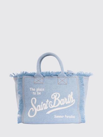 MC2 Saint Barth Borsa Colette in canvas di cotone con logo