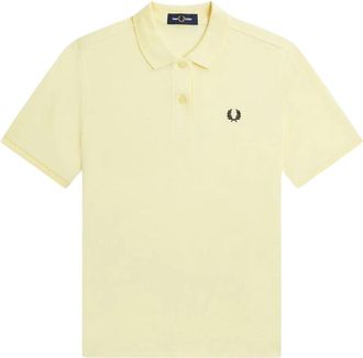 Fred Perry Heren Logo Poloshirt (Cr&egrave;me)