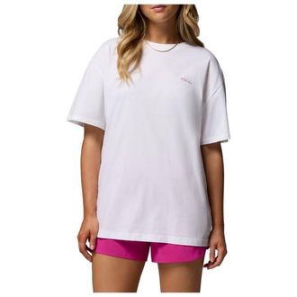 Columbia Rolling Bend Graphic Oversized Tee T-Shirt f&uuml;r Damen | wei&szlig;