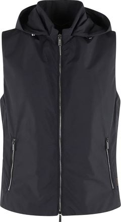 Moorer Stijlvolle Jas - Heren - Bodywarmers - Blauw - L - Jassen