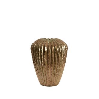 Light & Living Vaso Decorativo Cacti Antiek Bronce - &Oslash;50x65 Cm