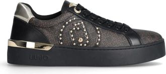 Liu Jo Casual Silvia Sneakers Bruin Zwart - Dames - Sneakers - Bruin - 38 EU - Schoenen