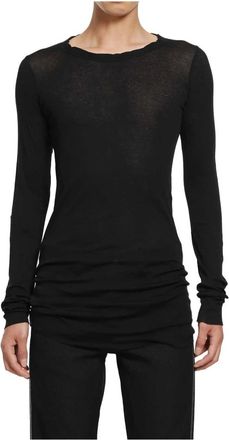 Rick Owens Hombre, Camisetas, Negro, Talla: M