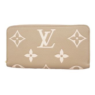 Louis Vuitton Cream Tourterelle Long Wallet (Bi-Fold) (Pre-Owned)