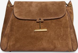 Tom Ford Schultertasche aus Wildleder Tara Medium