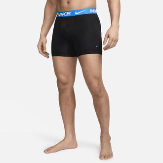 Nike Mens Essential Micro Dri-FIT Boxer Briefs (3-Pack) in Black | KE1157-017