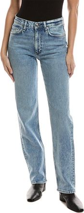 Rag & Bone Rag & Bone Harlow Mid-Rise Full-Length Delancey Straight Jean
