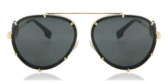 Versace VE2232 143887 Womens Sunglasses Gold Size 61