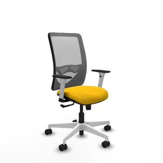 Piqueras y Crespo Silla De Oficina Piqueras Y Crespo Zulema Gris Base Blanca