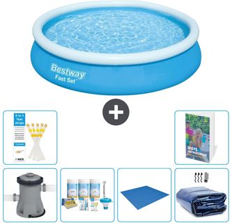 Bestway Piscina Bestway Fast Set Redonda - 366x76 Cm - 7-piezas S289