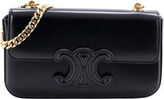 Celine Celine Triomphe Chain Shoulder Bag Small (Authentic Pre-Loved)