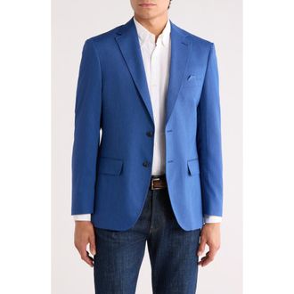 Lucky Brand Herringbone Sport Coat in Blue at Nordstrom Rack, Size 36 Regular