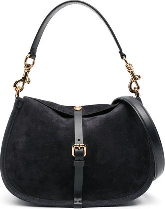 Etro Borsa a tracolla in pelle scamosciata - Blu