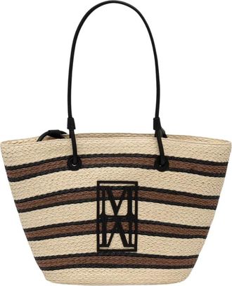 Marc O'Polo Jana Tote - Dames - Shoppers - Veelkleurig - ONE Size - Katoen - Tassen