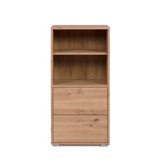 Calicosy Calicosy - Credenza 2 Porte 3 Cassetti Bianca L120 cm - Pretoria