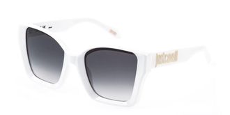 Just Cavalli SJC147 0847 Womens Sunglasses White Size 54