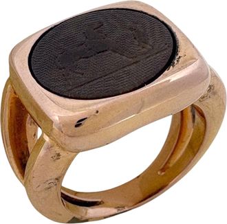 Herm&egrave;s Gold Band Ring (Pre-Owned)