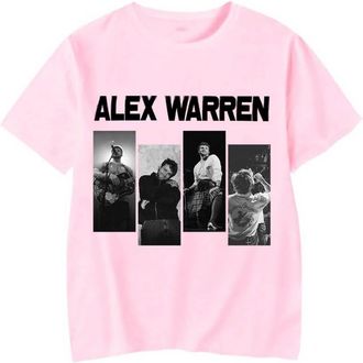 Generic Alex Warren T-Shirts Tee Summer for Women/Men Unisex Casual Short Sleeve Clothes Streetwear (3 M)
