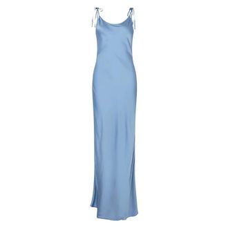 Sams&oslash;e & Sams&oslash;e Maxi Jurk - Dames - Maxi kleedjes - Blauw - M - Kleedjes