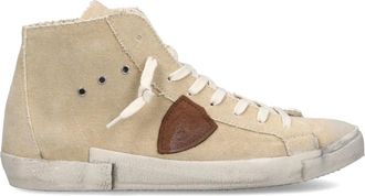 Philippe Model Prsx Tennis - Heren - Sneakers - Beige - 45 EU - Katoen - Schoenen