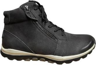 Gabor Boots - Dames - Veterlaarzen - Zwart - 38 1/2 EU - Schoenen