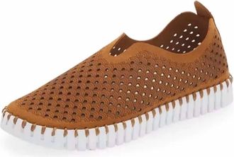 Ilse Jacobsen Womens Tulip 139 Slip-On Shoes In Cashew