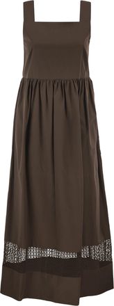 Max Mara Weekend Maxmara Wkdgola Sleeveless Cotton Poplin Dress