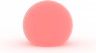 Monacis Esfera De Luz Led Para Exteriores Mod. Hoop &Oslash; 40 Cm Luz Rojo Alimentada Por Cable