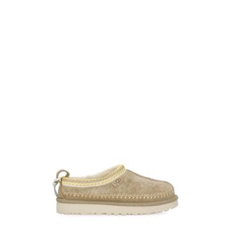 UGG Ugg, Schoenen, Dames, Beige, 36 EU, Leer, Tasman Biarritz Slipper