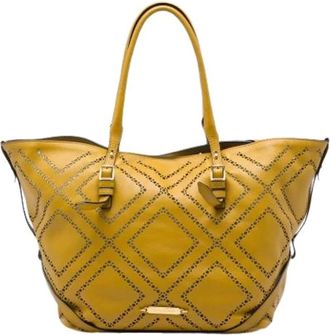 Burberry Pre-owned Salisbury Tote - - Pre-owned - Donna - Giallo - ONE SIZE