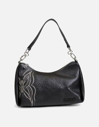 Desigual Nero Poliuretano Women Handbag main image 0