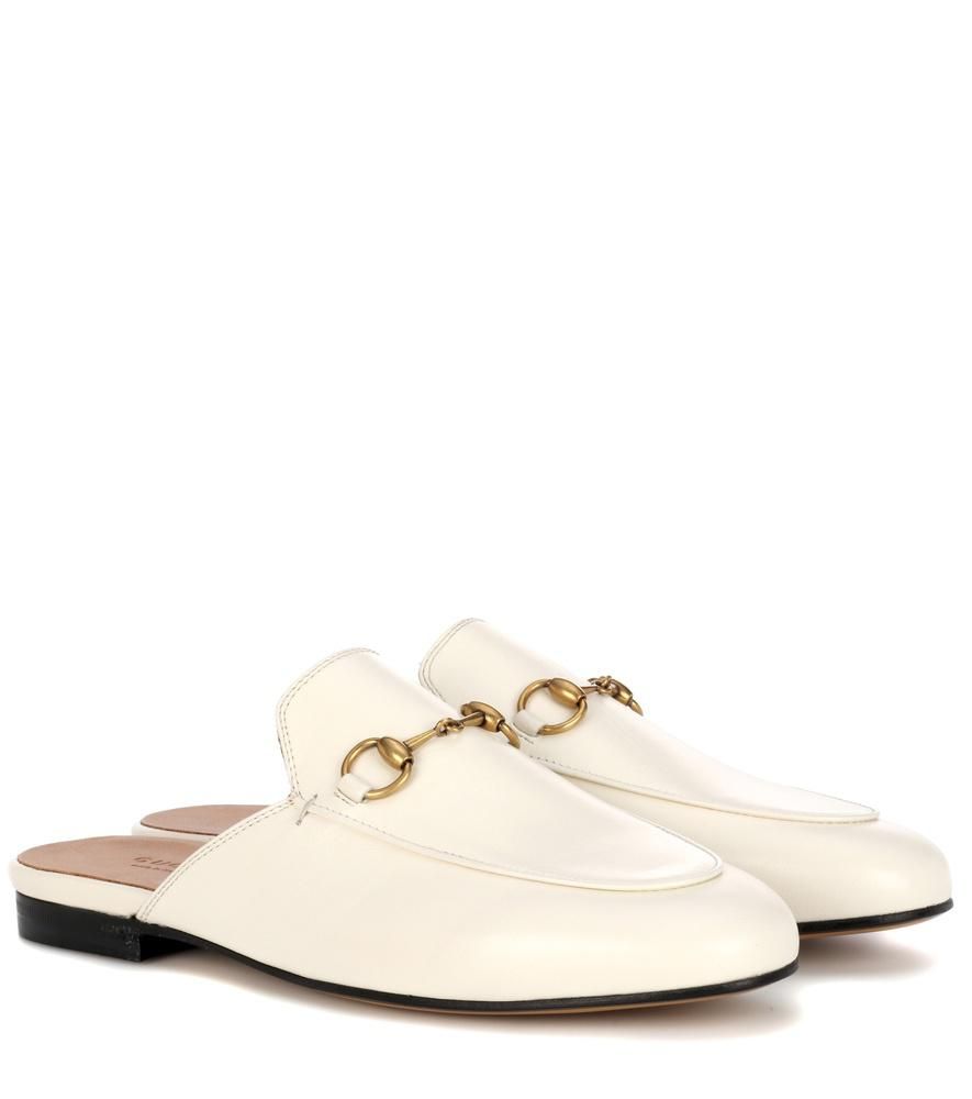GUCCI 赤 フラットミュール GUCCI Women's strappy ballet flat | REVERSIBLE