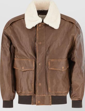 Dunst leather coat