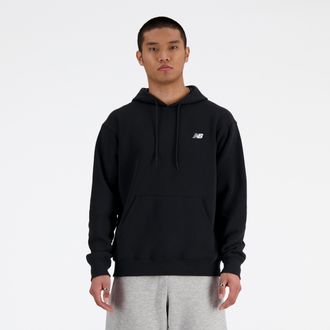 New Balance Kapuzensweatshirt NEW BALANCE Sport Essentials Fleece Hoodie, Herren, Gr. XXL, schwarz, Obermaterial: 60% Baumwolle, 40% Polyester, Sweatshirts Kapuze