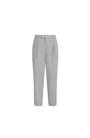 Brunello Cucinelli Trousers with tee holder in Pearl at Nordstrom, Size 48 It