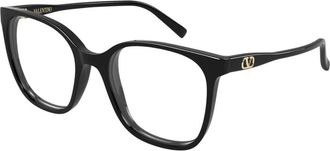 Valentino Glasses, female, Black, Size: 55 MM Vg0019O Eyeglasses