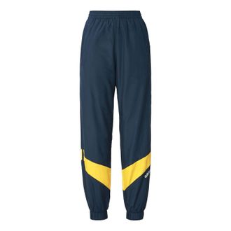adidas Mens adidas originals Side Stripe Contrasting Colors Bundle Feet Sports Pants/Trousers/Joggers Navy Blue HF9227