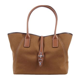 Fay Tote Bags, female, Brown, Size: ONE SIZE Shopping Media