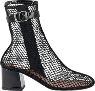 Alaia Botas 55 en Rejilla - Shoes - Mujer - Negro - 39 1/2 EU