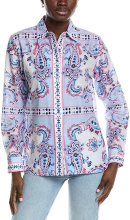 Jones New York Printed Blouse