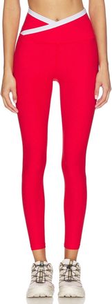 Beyond Yoga Spacedye Outlines High Waisted Legging In Chili Red