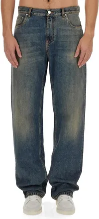 Etro Jeans - male - Etro - Straight Fit Jeans - Blue - W33 - Jeans