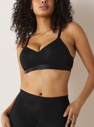 Miiyu Womens Ultra-comfortable moulded wireless bra