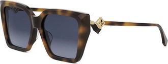 Fendi unisex, Accessoires, Veelkleurig, Maat: 55 MM