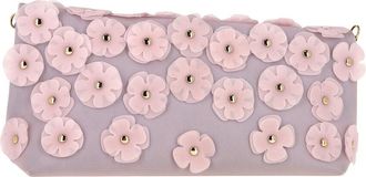 Burberry Rubber The Petal In Flowers Pouch (Authentic Pre-Loved)